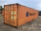 40’...... SHIPPING CONTAINER, S/N:HLXU5039476