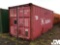 20’...... SHIPPING CONTAINER, S/N:KKTU787780-1
