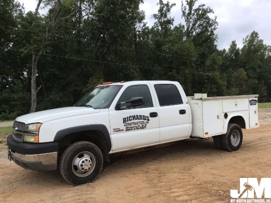 2003 CHEVROLET SILVERADO 3500 VIN: 1GBJC33113F158449