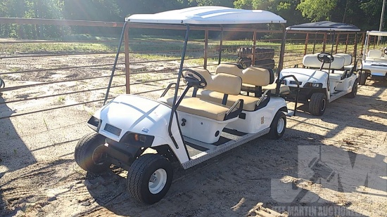 EZ-GO 3 SEAT GOLF CART, ELECTRIC 36V, HEADLIGHTS