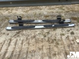 QTY OF (2) STAINLESS STEEL NERF BARS, TO FIT PICKUP