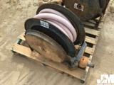 FUEL/LUBE HOSE REEL WITH HOSE, HANNY REEL SN 424607