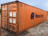 40’...... SHIPPING CONTAINER, S/N: HLXU508698-7