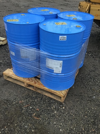 (4) 55 GAL DRUMS