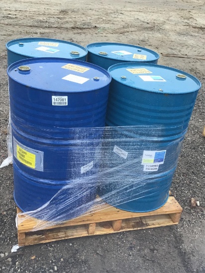 (4) 55 GAL DRUMS