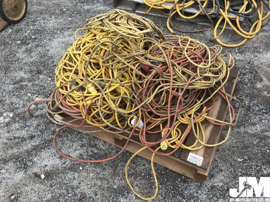 MISC QTY OF HEAVY DUTY EXTENSION CORDS