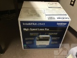 (UNUSED) BROTHER INTELLIFAX-2840 HIGH SPEED LASER FAX MACHINE