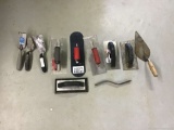 MISC QTY OF CONCRETE AND MASONRY TOOLS
