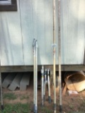 QTY OF (2) 4’...... TO 8’...... PAINT ROLLER EXTENSION POLES,