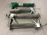 QTY OF (4) CAULKING GUNS FOR QUART SIZE CARTRIDGES