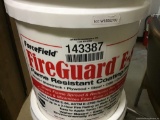QTY OF (3) 5 GAL TUBES OF FORCEFIELD FIREGUARD E-84