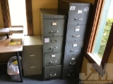 QTY OF (3) FILE CABINETS