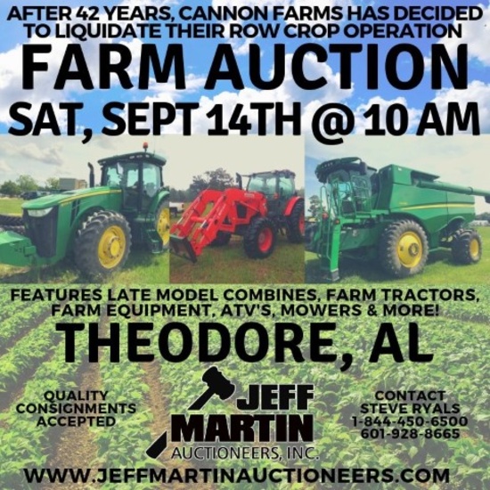 Onsite Farm Liquidation Auction