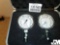 SWAGELOK 0-200PSI STAINLESS STEEL TEST GAUGE SET W/ CASE***THIS ITEM