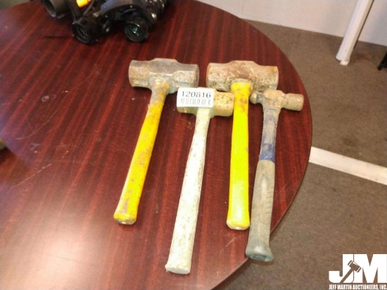 ASSORTED HAMMERS, APPROX (4), AS IS/CONDITION UNKNOWN ***THIS ITEM IS