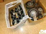 ASSORTED CASTERS, APPROX (20), AS IS/CONDITION UNKNOWN ***THIS ITEM IS