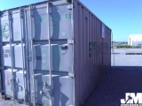 20' CONEX BOX W/SHELVING , AS IS/CONDITION UNKNOWN***THIS ITEM IS
