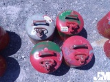 EAGLE 5 GALLON SAFETY FUEL CAN APPROX. 4, AS IS/CONDITION