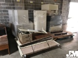 QTY OF FILE CABINETS & OFFICE FURNITURE, (5) PALLETS