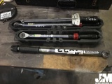 QTY OF (4) MISC TORQUE WRENCHES