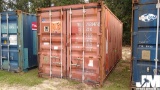20’...... SHIPPING CONTAINER, S/N: TRLU2828476