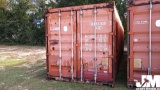 40' SHIPPING CONTAINER, SN: TRIU5439283
