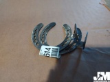 PAIR OF HORSE SHOE WALL HANGERS