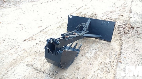 (UNUSED) BACKHOE ATTACHMENT, TO FIT SKID STEER