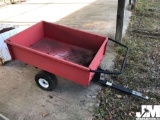 PULL TYPE LAWN TRAILER