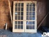 QTY OF FRENCH DOORS