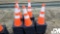 (UNUSED) QTY OF (50) ORANGE SAFETY CONES