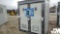 (UNUSED) BASTONE 110V, 2 STALL, PORTABLE RESTROOM W/SINK