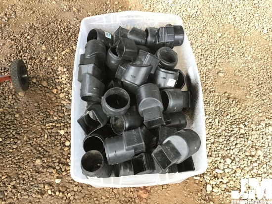 MISC QTY OF DRAIN SPOUT ADAPTERS
