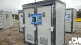 (UNUSED) BASTONE 110V, 2 STALL, PORTABLE RESTROOM W/SINK