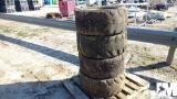 QTY OF (4) 12-16.5 FOAM FILLED TIRES W/WHEELS, TO FIT