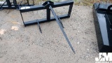 (UNUSED) HAY SPEAR, TO FIT SKID STEER