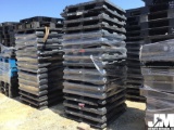 (17) PLASTIC PALLETS