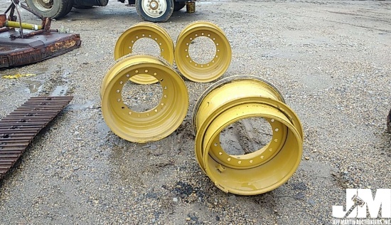 CATERPILLAR 25X17.00/1.7 16-LUG STEEL RIMS, TO FIT WHEEL LOADER