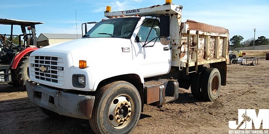 1999 CHEVROLET C7500 VIN: 1GBM7H1C4XJ100342 S/A DUMP TRUCK