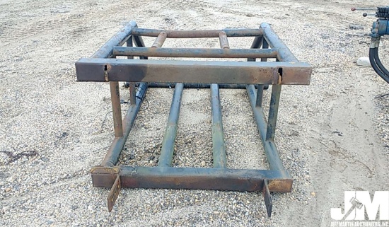 STEEL HEADACHE RACK W/LIGHTS, TO FIT TRUCK TRACTOR