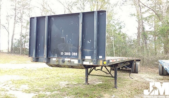 2006 FONTAINE FTW-5-8048SLW VIN: 13N1482C361533201 T/A FLATBED TRAILER