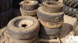 (13) VARIOUS SIZE & STYLE BATWING TIRES, ***COUNTY OWNED***