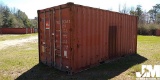 20' SHIPPING CONTAINER, SN: TRLU3927637