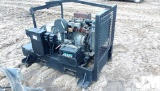 GENERATOR, LISTER PETTER DIESEL ENG, SELF-CONTAINED, MOUNTED ON ROLLING FRAME
