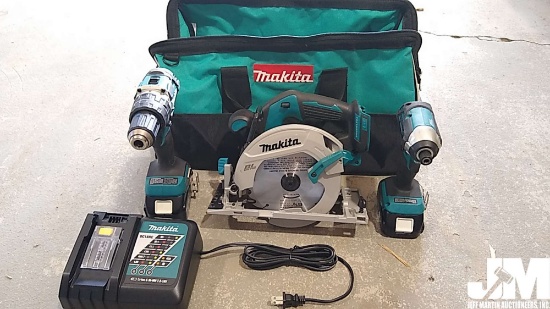 MAKITA 18V 3 PC COMBO KIT XT333X1