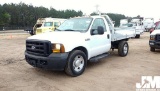 2006 FORD F-350XL SD SINGLE AXLE FLATBED VIN: 1FDSF34546ED16023