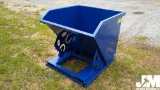 UNUSED GREATBEAR STANDARD DUTY 1 CY CAPACITY DUMPING HOPPER