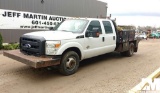 2012 FORD F-350XL SD SINGLE AXLE FLATBED VIN: 1FD8W3GT5CEA38538