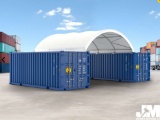 (UNUSED) 2020 GOLDEN MOUNT PE DOME CONTAINER SHELTER, MODEL C2020-300GSM,