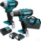MAKITA 12 V DRILL, IMPACT KIT , 2 BATTERIES, CHARGER